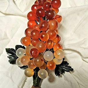 Vintage glass grapes